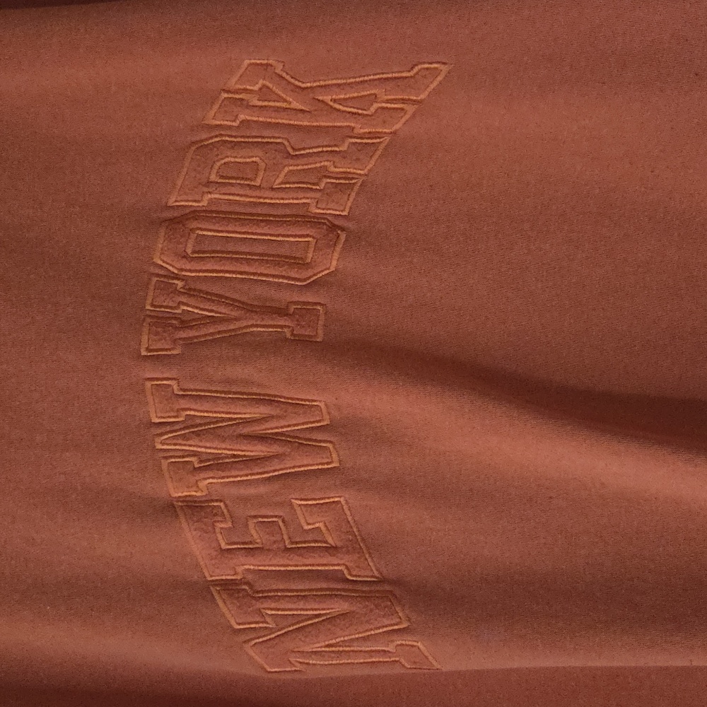 New York Orange Pullover - Picture 2 of 3